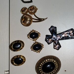 Gold and Black Vintage Lot